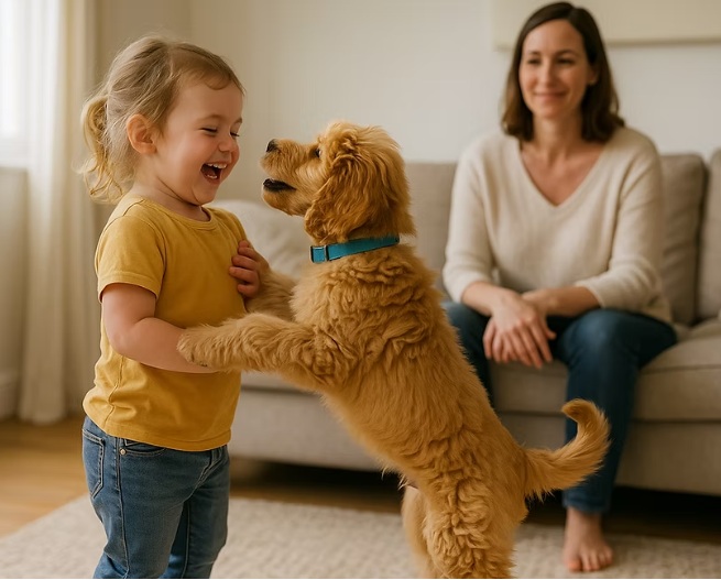 Gedragsconsult opspringende hond